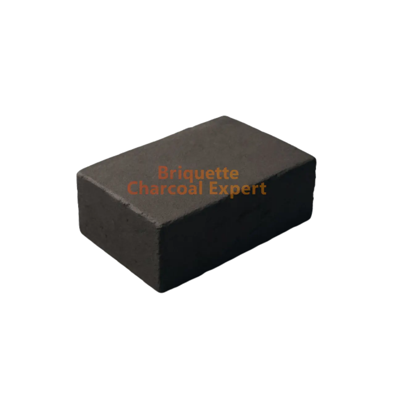 Flat rectangular shisha charcoal briquettes for wide heat distribution
