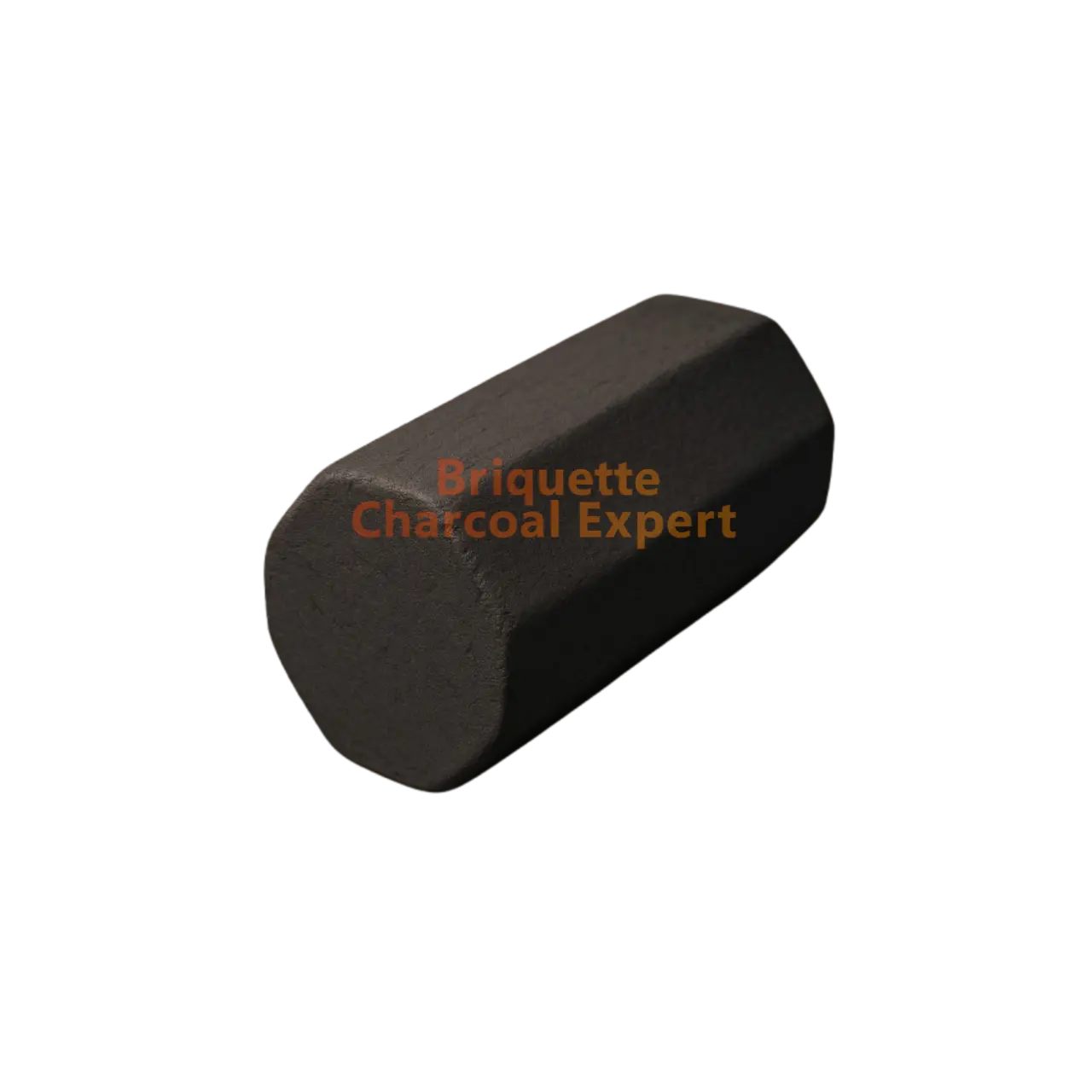 Octagonal shisha charcoal with eight sides for optimal heat